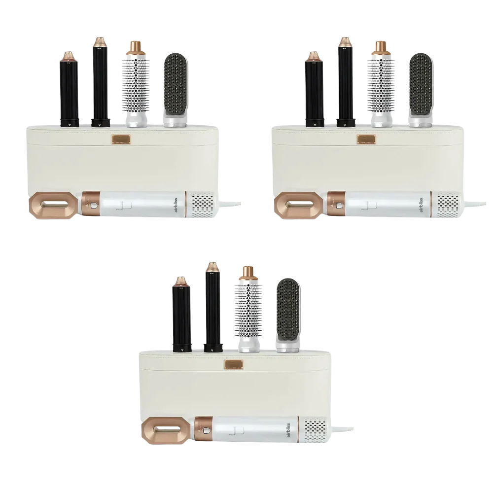 3x Airbliss Multistyler 5 in 1